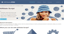 Desktop Screenshot of affiliateproscript.com